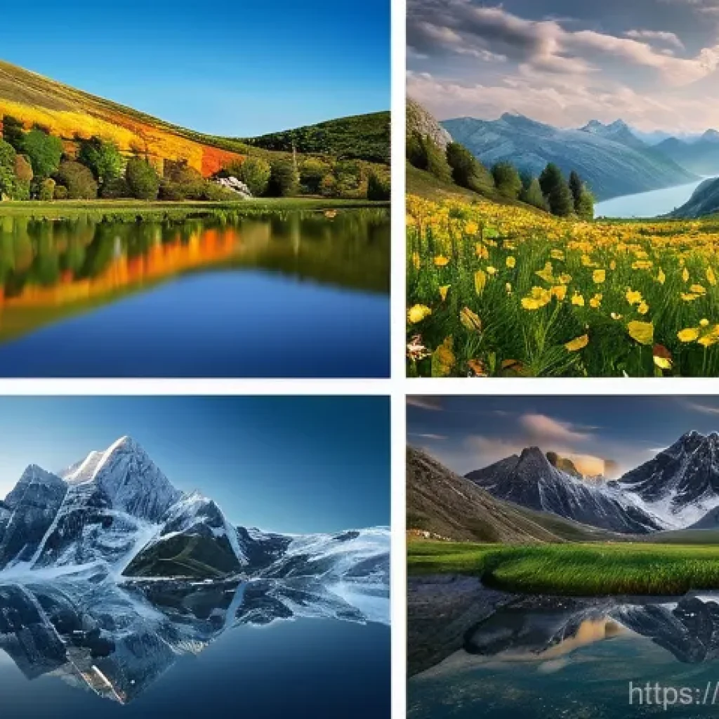 OTT 플랫폼별 이용 가이드 - Here are three detailed image prompts in English, designed to adhere to your guidelines: